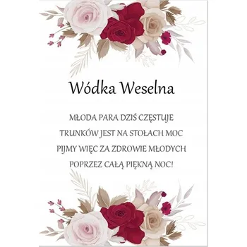 Samolepící etiketa Samolepicí etikety na alkohol Congee 12 cm x 12 cm, 9 ks