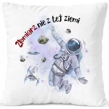 Obraz Dárek Polštář s motivem biologa s potiskem , bílý PoliDraw