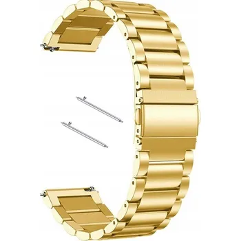 Náramek Náramek e-pasek pro univerzální velikost 22 mm, zlatý