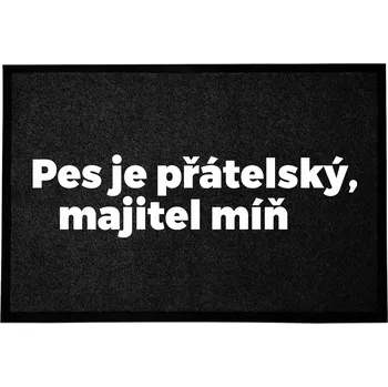 Hotová gumová kokosová rohožka 40 x 60 cm