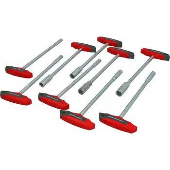Vrták SADA OČKOVÝCH KLÍČŮ NÁSTRČNÝCH 7-14MM 9 KUSŮ