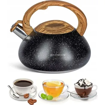 Varná konvice Tradiční ocelová Konvice Yermos 3 l černá