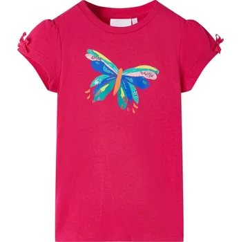 vidaXL Dětské tričko světle 128 [10997] Barva: Jasně růžová