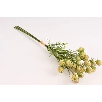 umělá květina Umělý bodlákl 49 cm, krémová