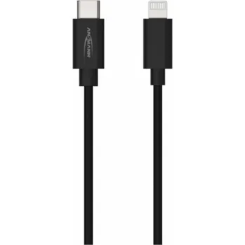Mobilní telefon Ansmann USB 2.0 adaptérový kabel, USB-C zástrčka > Lightning zástrčka