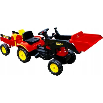 autíčko Dětský traktůrek Agat červený (červený)