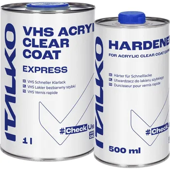 Lak na dřevo ITALKO BEZBARVÝ LAK VHS EXPRESS 1L + 0,5L tužidlo