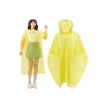 Pláštěnka Jednorázová univerzální pláštěnka do deště – žlutá