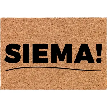 Rohožka KOKOSOVÁ VSTUPNÍ ROHOŽKA DO DOMU DEKORATIVNÍ | DÁREK AHOJ 60X40cm