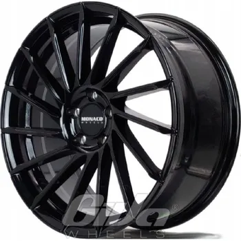 Alu kolo Hliníkový disk Monaco TURBINE ČERNÁ/LEŠTĚNÁ 8.5" x 19" 5x112 ET 35