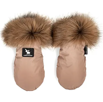 Rukavice Zimní rukavice na kočárek Cottonmoose MOOSE YUKON 2023, Camel