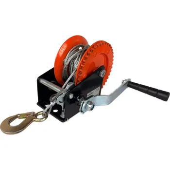 lanový naviják Falon-Tech Ruční naviják, 540 kg, Ocelové lano, (FT12001)