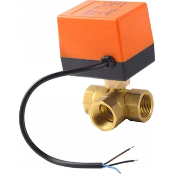 Ventil ELEKTROMAGNETICKÝ VENTIL 3cestný kulový DN25 1" 220V