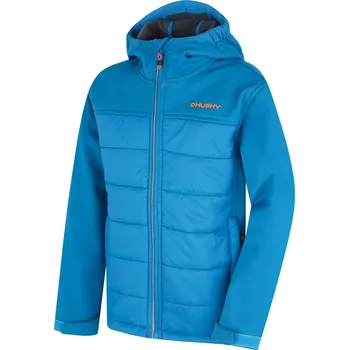 Chlapecká bunda Husky Dětská softshell plněná bunda Swany K 140-146, blue