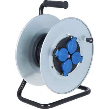 Napájecí kabel Prodlužovací Kabel kabel F-Elektro na bubnu 0 m 4 ks stříbrný