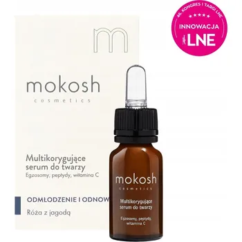 Pleťové sérum Mokosh Multikorekční sérum na obličej Exozomy, peptidy, vitamín C 12 ml