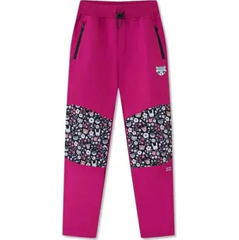 Dívčí kalhoty Wolf Dívčí softshell kalhoty fuchsiové velikost: 122