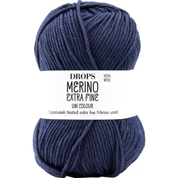 Příze Drops Merino Extra Fine 20 modrá