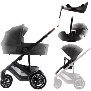 CDATA[Podrobnosti o produktu BRR013051_Linen Grey Kočárek Smile 5Z Ničím nerušená jízda v každém terénu Díky svému…
v 8 obchodech
![Kočárek Britax Set kočárek Smile 5Z + hluboká korba + autosedačka Baby-Safe PRO + Vario Base 5Z Style 2025 Mineral Grey