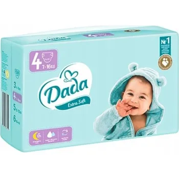 jednorázová plena Plenky Dada 4 Extra Soft 102 ks 7-16 kg Jumbobag