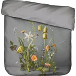 Essenza povlečení povlak na přikrývku 160x200 cm bavlna bavlněný šedý