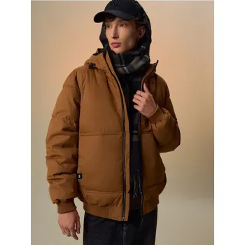 Pánské tričko Prošívaná zimní bunda - XXL - House - hnědý - 370GD-80X