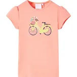 vidaXL Dětské tričko světle 104 [11070] Barva: Korálová