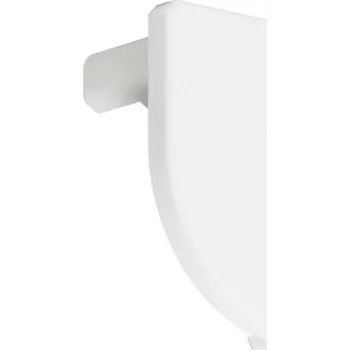 Příslušenství pro LED osvětlení Záslepka KLUŚ 45-PLUS-R pro LED hliníkové profily bílá