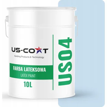 barva na zeď BARVA NA INTERIÉROVÉ STĚNY A STROPY, ODOLNÁ, BARVA SVĚTLE MODRÁ H0169 10L MATNÁ