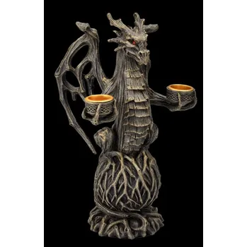 Svícen s drakem Tree dragon Velikost: UNI