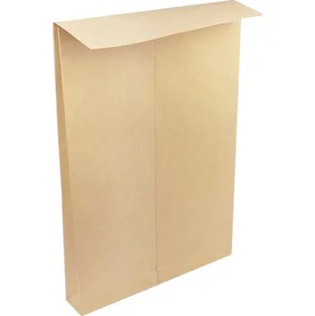 Obálka Obálka obchodní s křížovým dnem B4 hnědá