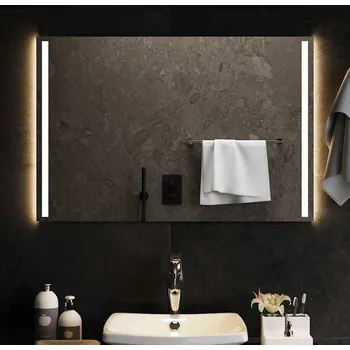 Zrcadlo vidaXL Koupelnové zrcadlo s LED osvětlením 90 x 60 cm [151752]