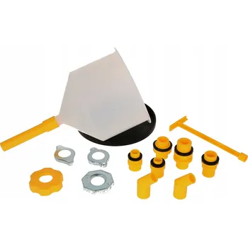 Vrták TRYCHTÝŘ NÁLEVEK NA KAPALINY S ADAPTÉRY 12 DÍLŮ