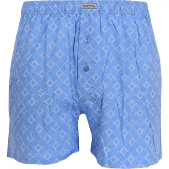 Boxerky Pánské trenýrky Andrie kosočtverec PS5921 modrá velikost XL-54/56