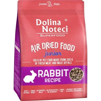 Krmivo pro psa Dolina Noteci Superfood Air Dried Junior sušené krmivo s králíkem 1kg