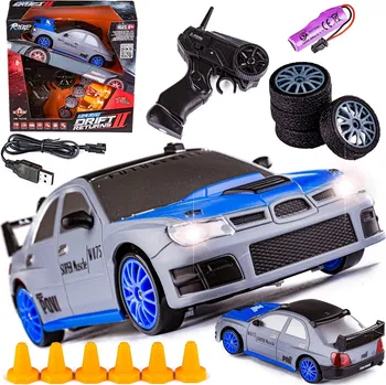 RC model auta Driftovací auto HB Toys Subaru Impreza stříbrné