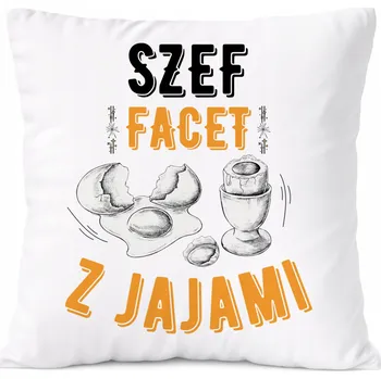 Polštář Polštář Pro Šéfa jako Dárek s potiskem Fotky Bílý PoliDraw