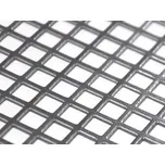 Nerezový děrovaný (perforovaný) plech - 1.4301: 1,0 x 1000 x 2000 Qg 10-12