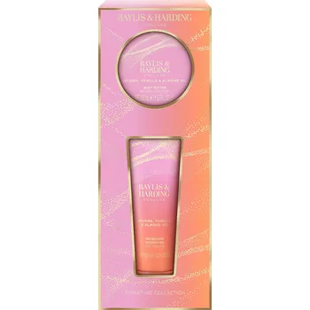 Kosmetická sada Baylis & Harding Dárková sada Jojoba, Vanilka & Mandlový olej 2 ks + 2 měsíce na vrácení zboží
