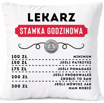 Obraz Dárek Polštář pro manažera s potiskem bílý PoliDraw