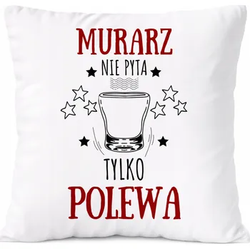 Obraz Polštář Pro Inženýra jako Dárek s potiskem Fotografie Bílý PoliDraw