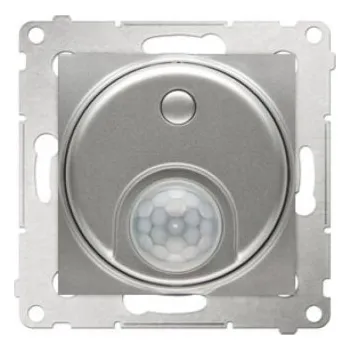 vypínač Jednopólový vypínač pod omítku Kontakt-simon stříbrný DCR10P.01/43