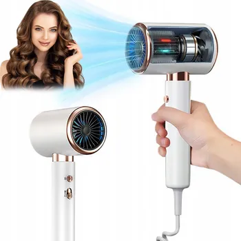 Fén Profesionální VÝKONNÝ fén na vlasy IONIZACE studený VZDUCH