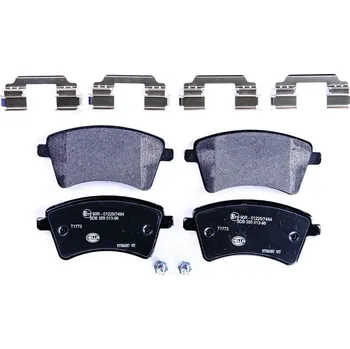 Brzdová destička Sada brzdových destiček, kotoučová brzda HELLA PAGID 8DB 355 013-961