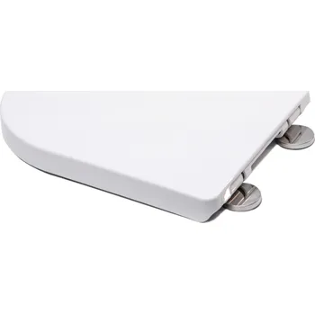 WC SEDÁTKO POMALU PADACÍ ODEPÍNACÍ UNIVERZÁLNÍ BÍLÉ TOALETNÍ