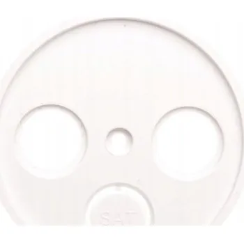 Elektrická zásuvka Anténní zásuvka nástěnná Berker bílá