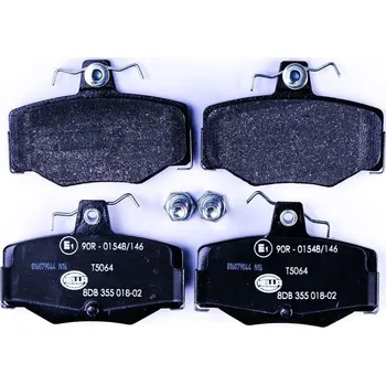 Brzdová destička Sada brzdových destiček, kotoučová brzda HELLA PAGID 8DB 355 018-021