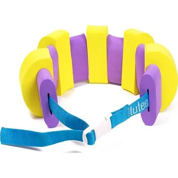 Plovací pás Tutee Plavecký pás 11 dílků, žluto-fialový