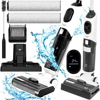 Vysavač Tyčový vysavač Adler s mopem, bezdrátový, 600 W, HEPA filtr H13