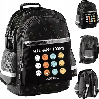 Školní batoh ŠKOLNÍ BATOH PASO aktovka SMILEY pro 1.-3. třídu